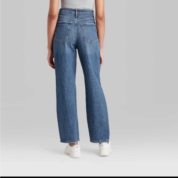 Women’s Super-High Rise Distressed Baggy Jeans Size 00 - Picture 3 of 4